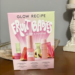 Glow Recipe Fruit Babies Glow & Soothe Set of Six Mini Products NIB